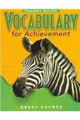 Great Source Vocabulary for Achievement2000, Grade 5 Paperback