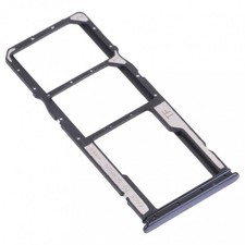 SIM Tray Adapter Card Chip IC for Xiaomi Redmi Note 10 4G/10S - Gray Black
