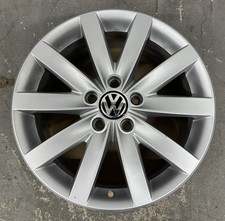1x original VW Golf 5 V 6 VI Plus Touran 1T Alufelge Porto 7J 17 Zoll 5K0601025F