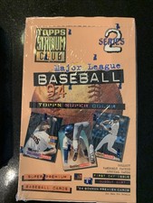 1994 Topps STADIUM CLUB MLB BASEBALL Series 2 - 24 Pack Full Factory SEALED BOX!
