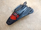 Vintage GI Joe Cobra Night Raven Recon Drone Sled 1986 ARAH Original Part Hasbro