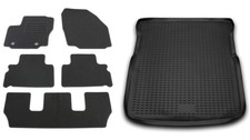 Fußmatten Kofferraumwanne für Ford S-Max 2006-2012 im Set Automatten Auslage