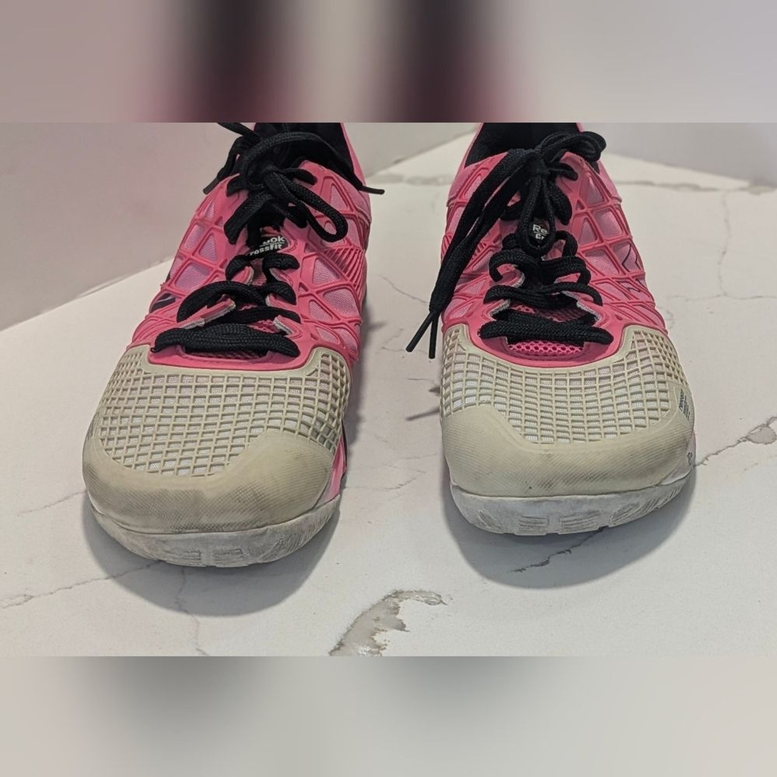 Reebok CrossFit Nano 4.0 training sneakers Pink Black Men's 10.5 Gym Running thumbnail 11