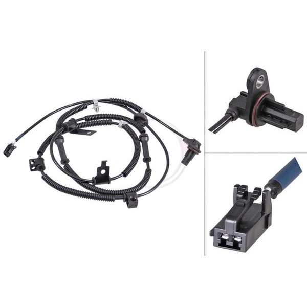 Sensor Raddrehzahl Aktiver Sensor 1.980 Mm Kabel A.B.S. FüR KIA Sorento-image