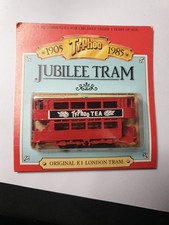 Typhoo Tea 1985 Jubilee Tram Diecast Model - Queen E1 London Tram - Unopened -AF