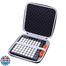 LTGEM EVA Hard Case for Novation Launchpad X Grid Controller- Travel Protecti