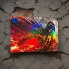 2024 Topps Chrome Galaxy Star Wars #80 Conquering Shadow Blue 135/150