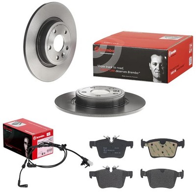 brembo BREMSSCHEIBEN 300mm+ BELÄGE HINTEN passend für LAND ROVER DISCOVERY SPORT
