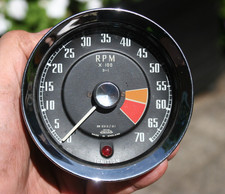 Sprite Mgb Smiths Vintage 7k 7000 Rpm Tachometer - Rn 231201