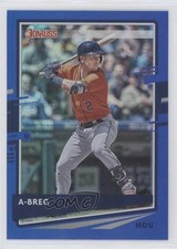 2020 Panini Donruss Nickname Variation Holo Blue Alex Bregman (A-Breg) #112 o9o