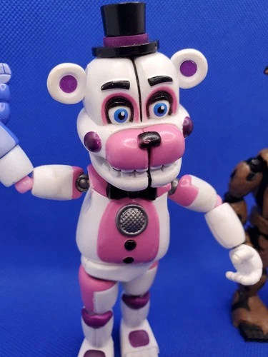 Five Nights At Freddy's FNAF Nightmare Funtime Freddy Figures Lot Funko 2016 image 3