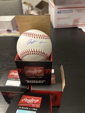 Nationals Daylen Lile Signed MLB Baseball W/COA