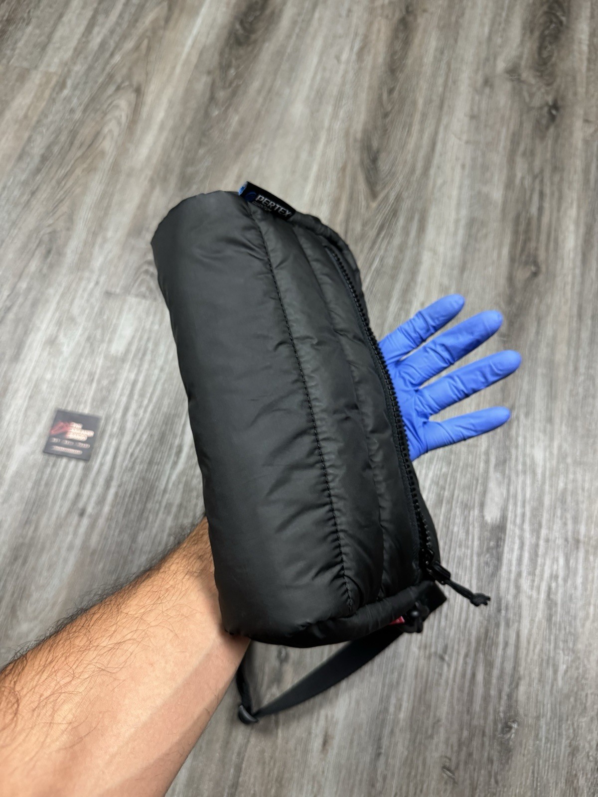 Supreme Puffer Side Bag Black FW22 - Gem