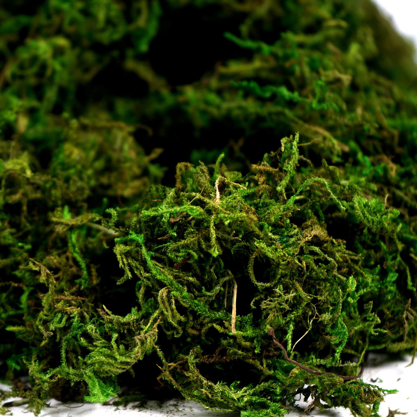 BYHER Artificial Moss Fake Green Grass for Centerpieces Home Kitchen Garden