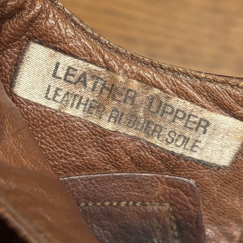 BOTAS CON CORDONES BANANA REPUBLIC VINTAGE AÑOS 70 CON CAJA ORIGINAL TALLA 7 Foto 3 de 4