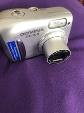 Olympus Silver Digital Camera FE-100 4.0MP Silver - Tested.