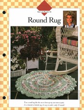 Round Rug  Vanna's Afghan and Crochet Favorites 85100-F