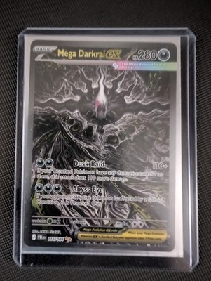 Mega Darkrai EX 116/84 Special Illustration Rare Holo Pitch Black English