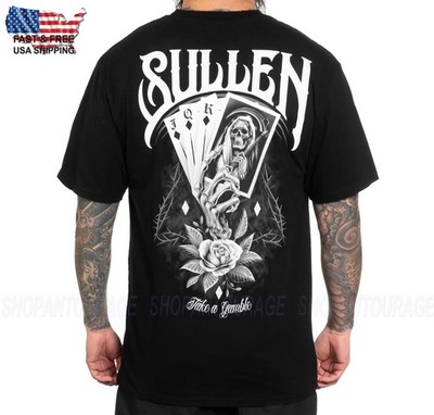 Sullen Art Collective Gamble Premium Fit SCM6517 Short Sleeve T-shirt For Men