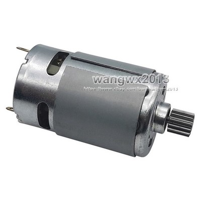 1pcs DC12V 16000rpm RS550 Carbon Brush Motor with Gear for RC Toy Car Boat Model