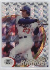 1998 Topps Tek Pattern 77 Diffractor Eric Karros #11 b4d