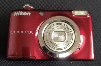 Nikon COOLPIX A10 16.1MP Digital Camera Red from Japan