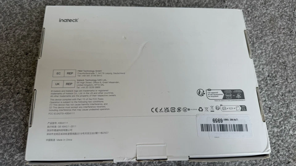 Keyboard Case For IOS 10th Generation 10.9in Tablet RGB And iPad Pro 11 Purple - Image 2 of 4