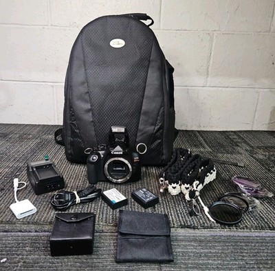 Canon DS126621 EOS Rebel T6 Digital SLR Camera Body + 2 Batteries, Charger & Bag