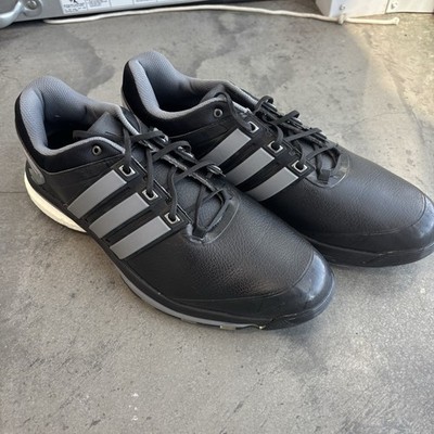 Adidas AdiPower Boost Endless Energy Black Gray Golf Shoe Sz 12.5