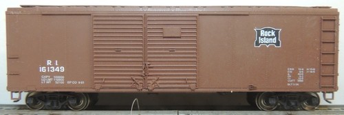 BOWSERROCK ISLAND 40' ACERO DOBLE PUERTA RR BOXCAR RTR MW KD's CAR # 161349 | Zustand: Used