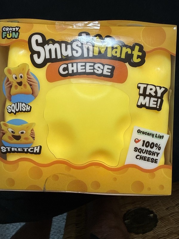 Squishy cheese by smush mart