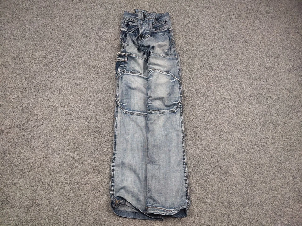 Jeans de mezclilla vintage Opium Kosmo Lupo Japón si seis eran nueve estilo Y2K Foto 2 de 4