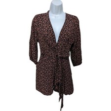 Free People Clara Mini Dress Womens XS Long Sleeve 90s Y2K Cottagecore   #5000