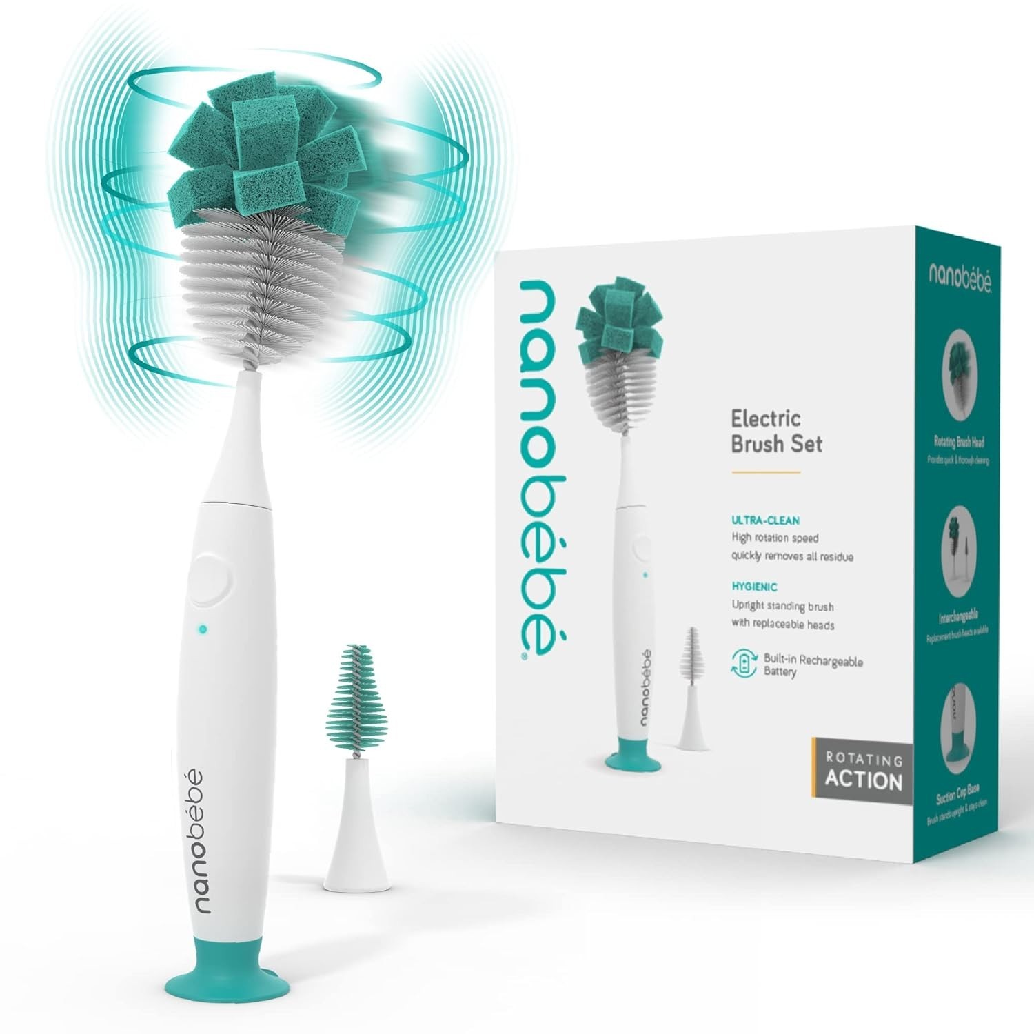 Electric Bottle Brush Cleaner,Baby Bottle Brush Electric Scr