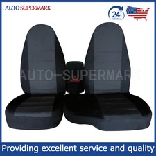 Black Deep Grey Fits For 1998 - 2003 Ford Ranger 6040 Highback Car Seat Covers Black Deep Grey Fits For 1998 - 2003 Ford Ranger 6040 Highback Car Seat Covers