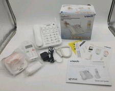 VTech SN5147 Amplified Corded/ Cordless Phones W/Answer Machine Elderly Friendly