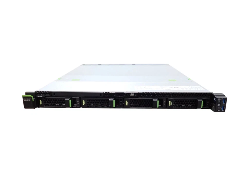 NEW Fujitsu Primergy RX1330 M6 6C E-2436 64GB Ram 4x 12TB HDD 4-Bay 1U Server - Image 3 of 4
