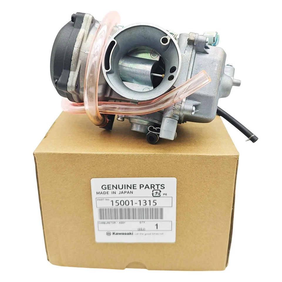 New OEM Carburetor【Genuine】For 1987-2007 Kawasaki KLR650 KLX650 15001-1315 Foto 2 de 4