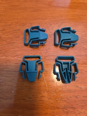 RESMED MIRAGE QUATTRO & VARIOUS OTHER MASKS HEADGEAR CLIPS - PAK of 4 (NEW)
