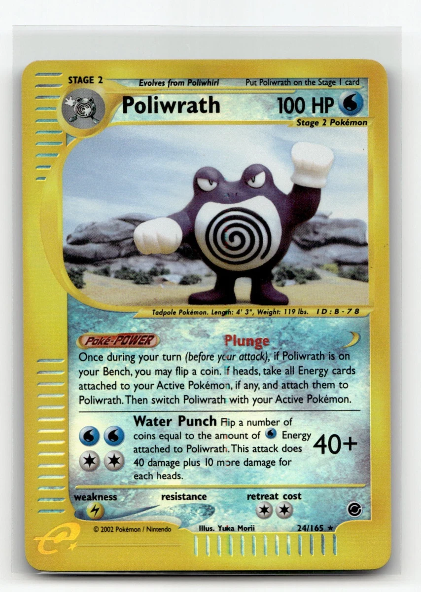 Poliwrath Pokémon TCG Cards for sale | eBay