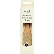 Cradle Cap Brush Made with Natural Goat Hair Bristles and a Bamboo Brush Handle