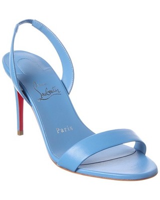 Christian Louboutin O Marylin 85 Leather Slingback Sandal Women's