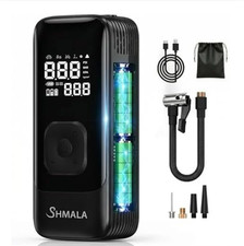 Tire Inflator Portable Air Compressor Cordless Air Compressor With Digital Gau