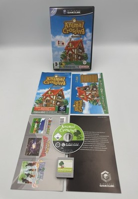 Animal Crossing GameCube PAL komplettes Handbuch VIP Inserts und Memory Card sehr guter Zustand CIB