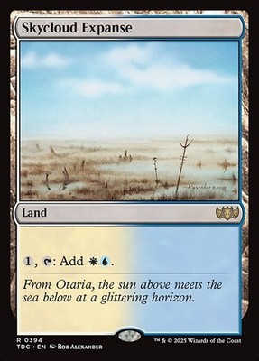 Skycloud Expanse - 394 - TDC - Near Mint - MTG