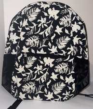 floral black backpack womens