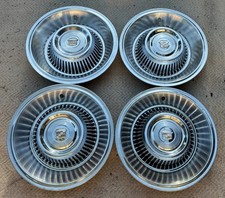 Original 1963 Cadillac Devillefleetwood 15 Hubcaps Set Of 4