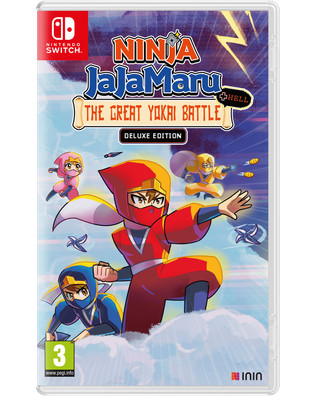 Ninja JaJaMaru The Great Yokai Battle + Hell Deluxe Edition Nintendo SWITCH Neuf