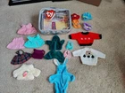 Vintage 1999 TY Official Club Beanie Babies Bag + Clothes/Coin & More-Read