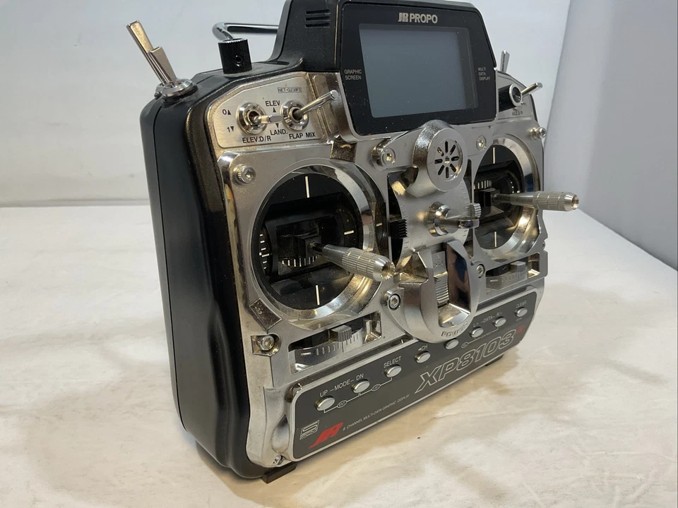 JAPAN RADIO JR XP8103A TRANSMITTER FOR R/C MODEL AIRPLANES W/ SPEKTRUM 2.4 Ghz - Image 2 of 4